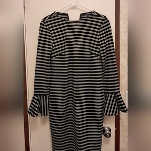 Striped Chaps dress